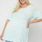 Striped Tunic, Featuring Flattering Flared Sleeve