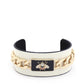 Bee Cuban Link Cuff Bracelet