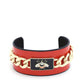 Bee Cuban Link Cuff Bracelet