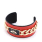 Bee Cuban Link Cuff Bracelet