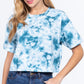 Tie-dye Cotton Jersey Crop Top