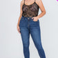 Plus Size Lace Cami Bodysuit