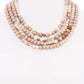 Chunky 4 Layered Bead Multi Necklace