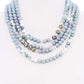 Chunky 4 Layered Bead Multi Necklace