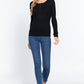 Long Slv Scoop Neck Thermal Top