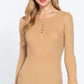 Long Slv Scoop Neck Thermal Top