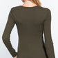 Long Slv Scoop Neck Thermal Top