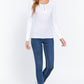 Long Slv Scoop Neck Thermal Top