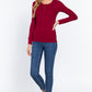 Long Slv Scoop Neck Thermal Top