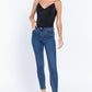 Crop Cami Satin Knit Top