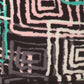 Abstract Geometric Printed Knit Legging With Elastic Waistband, And High Waist Fit