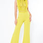 Crochet Lace Combined Bodice Jumpsuit