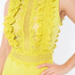 Crochet Lace Combined Bodice Jumpsuit