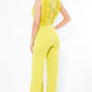 Crochet Lace Combined Bodice Jumpsuit