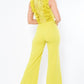 Crochet Lace Combined Bodice Jumpsuit