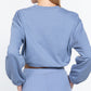 Adjustable Waist French Terry Top