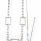Rectangle Rhinestone Chain Belt