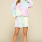 Tie-dye Printed Jersey Top