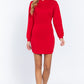 Hoodie French Terry Mini Dress
