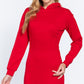 Hoodie French Terry Mini Dress