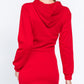 Hoodie French Terry Mini Dress