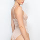 Semi-sheer Sweetheart Lace Bodysuit