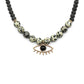 Evil Eye Lash Bead Necklace