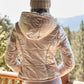 Long Sleeve Fuzzy Faux Fur Hood Padded Jacket