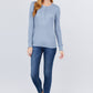 Long Slv Henley Thermal Top