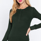 Long Slv Henley Thermal Top