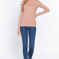 Long Slv Henley Thermal Top