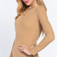 Long Slv Henley Thermal Top