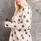 Plus Size Star Printed Poly Rayon Loose Fit Top