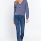 Long Slv V-neck Knit Cardigan