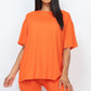 Loose Fit Top And Bike Shorts Set