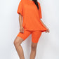 Loose Fit Top And Bike Shorts Set