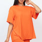 Loose Fit Top And Bike Shorts Set