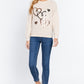 Sequins French Terry Pullover Top