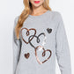 Sequins French Terry Pullover Top