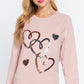 Sequins French Terry Pullover Top