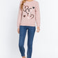 Sequins French Terry Pullover Top