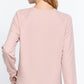 Sequins French Terry Pullover Top