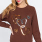 Sequins French Terry Pullover Top