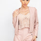 Side Button Detailed Jacket & Shorts Set