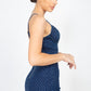 Stone Point Denim Cami Top & Skirts Set