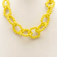 Color Wood Bead O Link Necklace