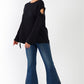 Long Sleeve Cut-out Sweater