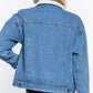 Inner Fur Oversized Denim Jacket