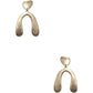 Metal U Dangle Earring