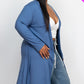 Long Sleeves Belted Cardigan